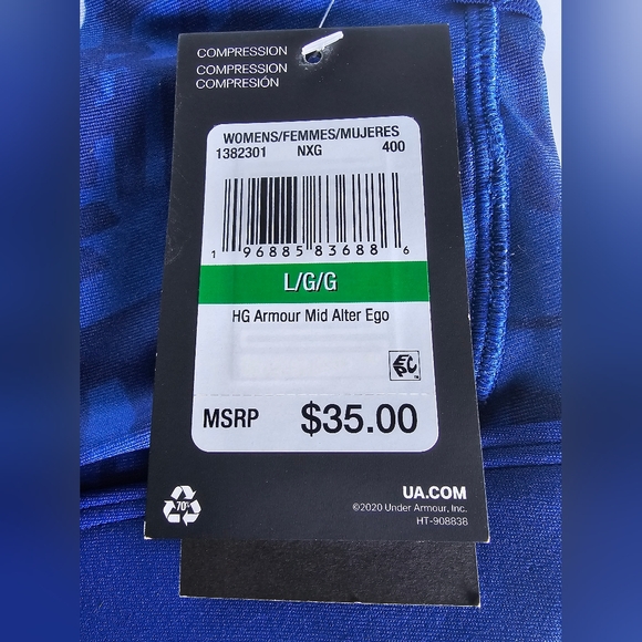 Under Armour Alter Ego HeatGear Compression Sports Bra NWT - Picture 10 of 10